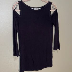 Michael Stars cold shoulder top